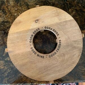 Wine Holder Cheese Board